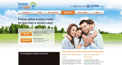 Desktop Screenshot of insuremykids.com